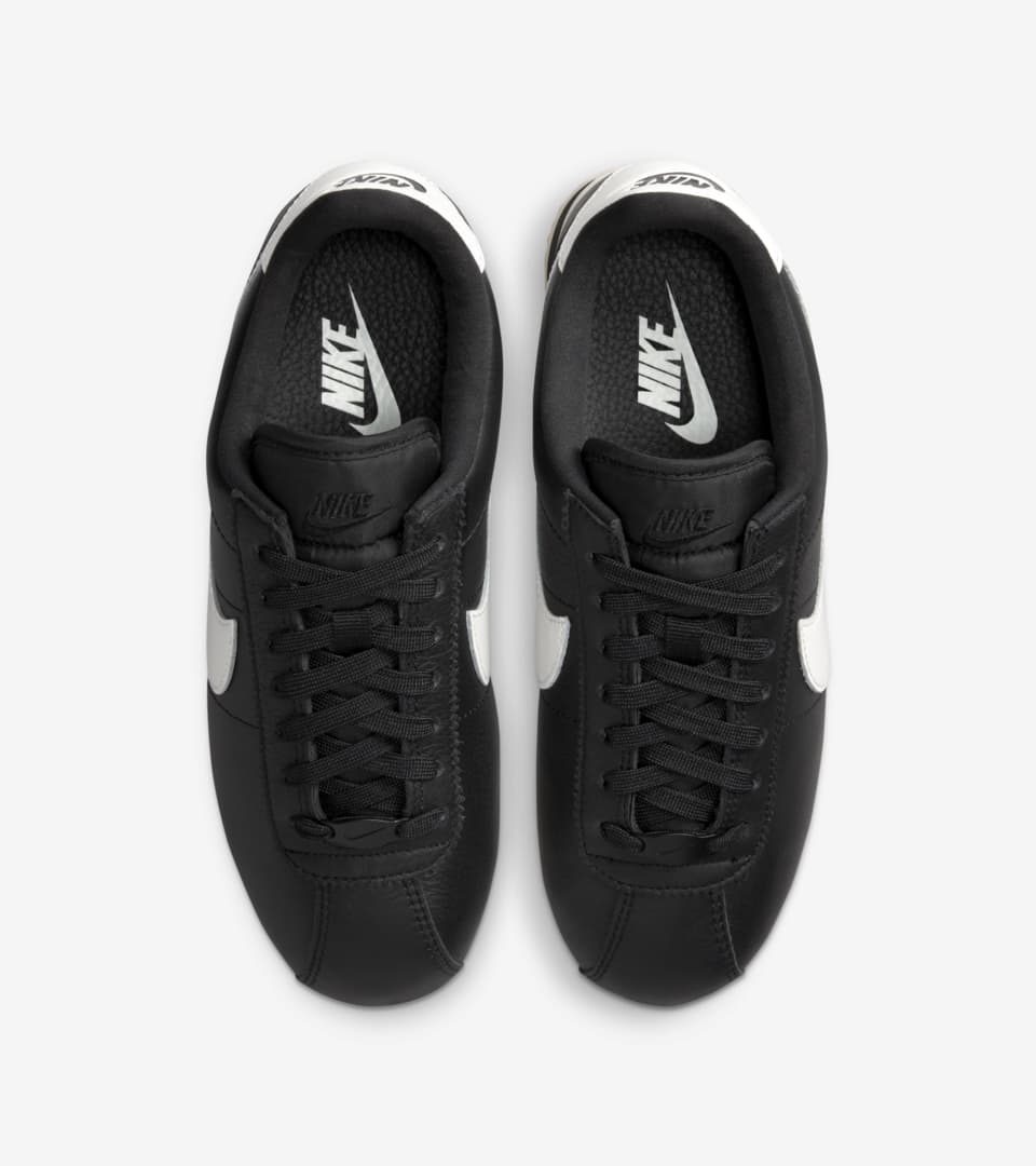 Nike cortez femme noir et blanc hot sale